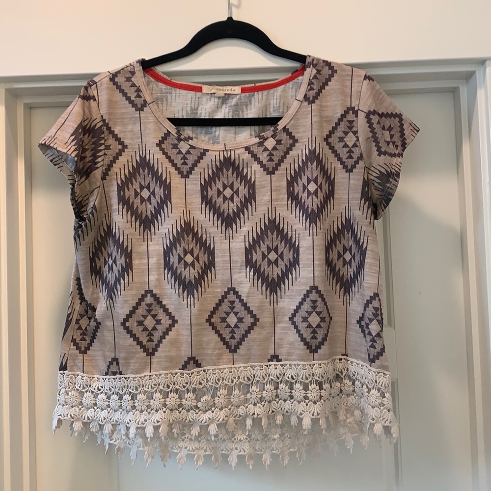 Rewind crop top